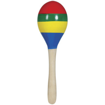 Maraca de Madera de 20 Centímetros