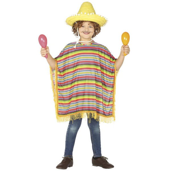 Poncho de Mexicano Infantil