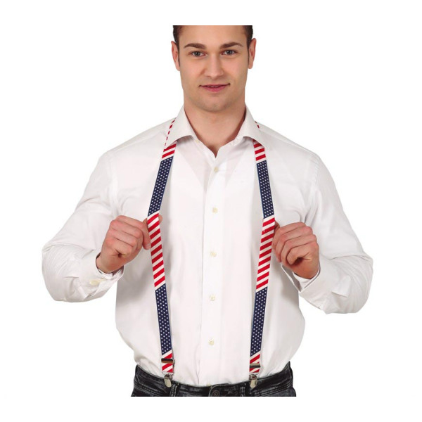 Tirantes de Bandera Americana para Adulto