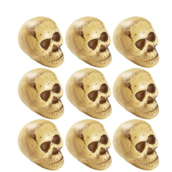 Calavera 9 Unidades de 5 Centímetros