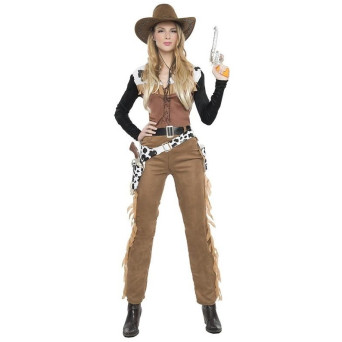 Disfraz de Vaquera Texas para Adulto