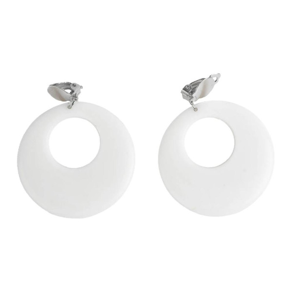 Pendientes de Flamenca de color Blanco