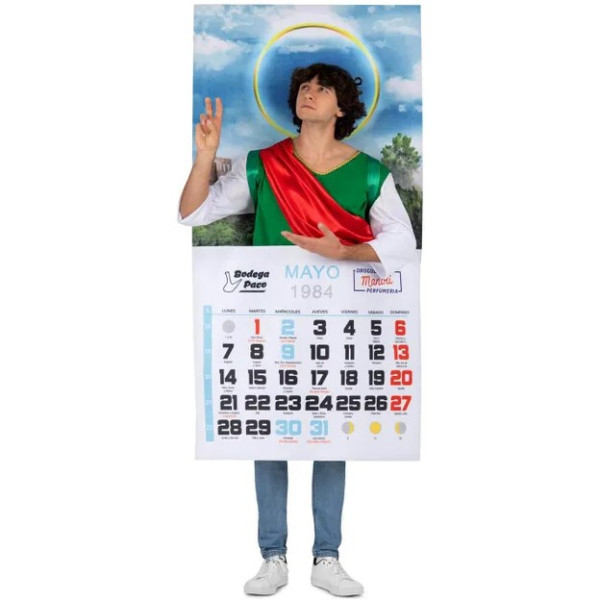 Disfraz de Calendario San Pancracio para Adulto