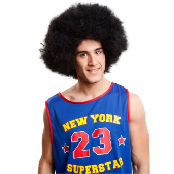 Peluca de Afro para Adulto