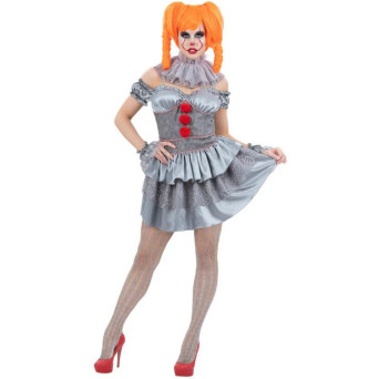 Disfraz de Payaso Pennywise de IT Capítulo 2 para Adulto