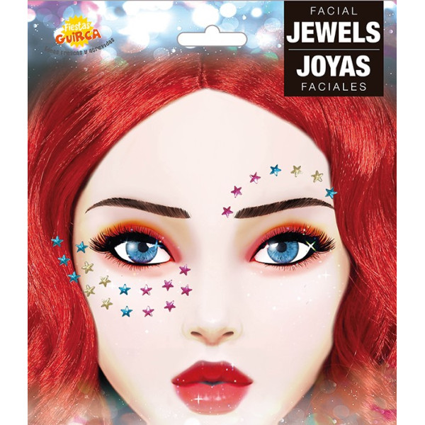 Gema Facial Adhesiva de Estrella