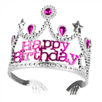 Tiara de Happy Birthday Infantil
