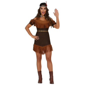 Disfraz de India Americana para Adulto