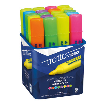 Marcador Fluorescente 20 Unidades