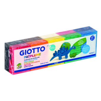 Plastilina Fantasía 10 Unidades de 50 Gramos Marca Giotto