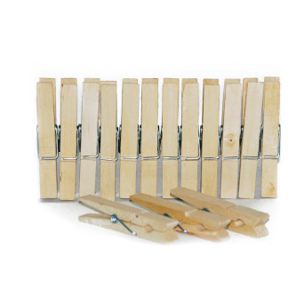 Pinza de Madera 24 unidades