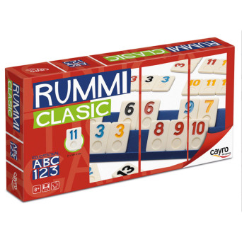 Juego Clásico de Mesa Rummy