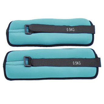 Tobillera Ajustable 2 Unidades de 0,5 Kilos con Velcro 