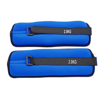Tobillera Ajustable 2 Unidades de 2 Kilos con Velcro 