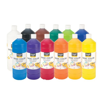 Témpera Líquida de 1000 Mililitros Varios Colores Marca Creall