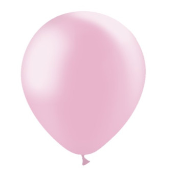 Globo Látex R12 de 28 Centímetros 100 Unidades acabado Metálico 100% Biodegradable de Balloonia