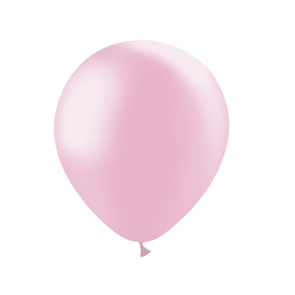 Globo Látex R12 de 28 Centímetros 100 Unidades acabado Metálico 100% Biodegradable de Balloonia