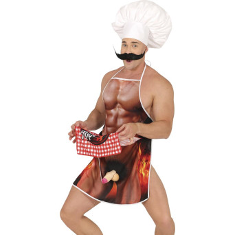 Delantal de Barbacoa con Sorpresa para Adulto