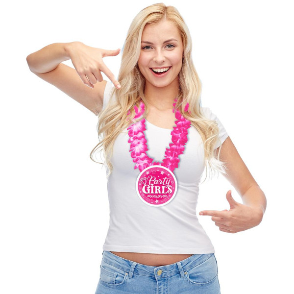 Collar de Flores Party Girls para Adulto