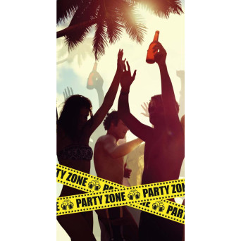 Cinta de Party Zone de 6 Metros