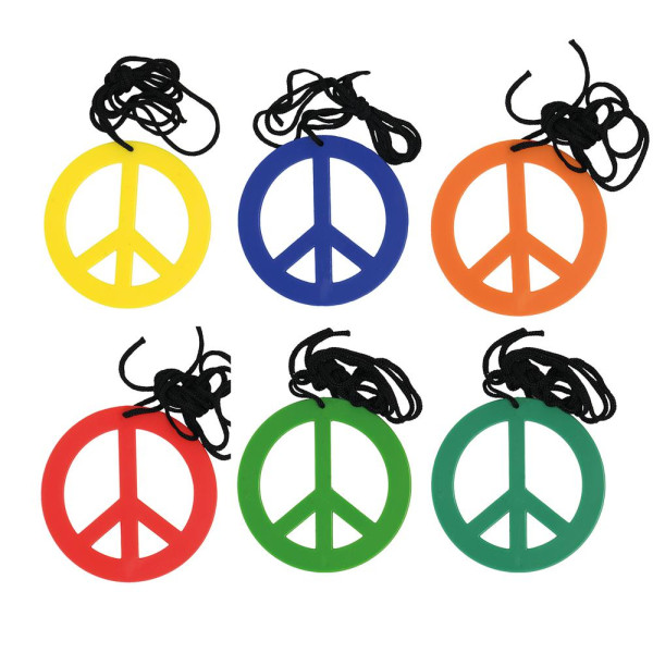 Colgante de Hippie de 7 Centímetros Varios Colores 