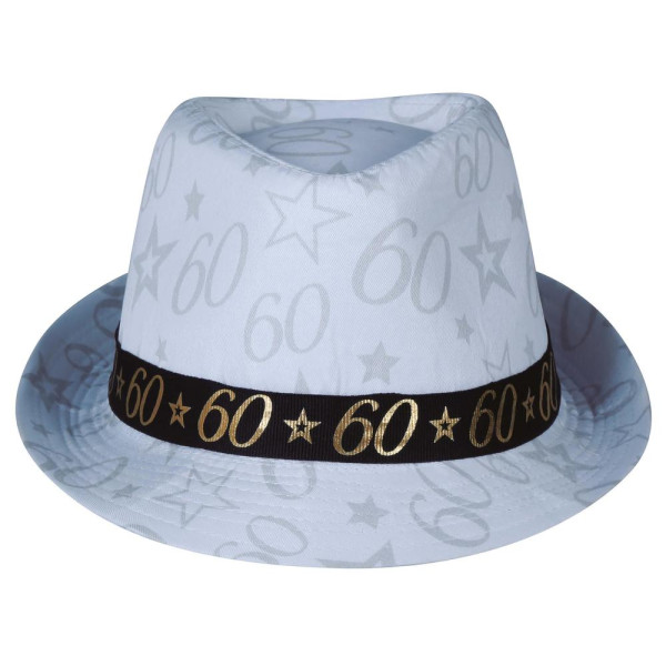 Sombrero de Gangster de 60 Años para Adulto
