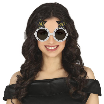 Gafas de Número 40 con Estrellas