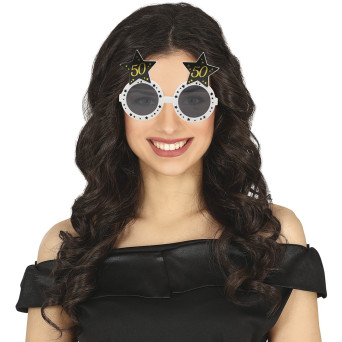 Gafas de Número 50 con Estrellas
