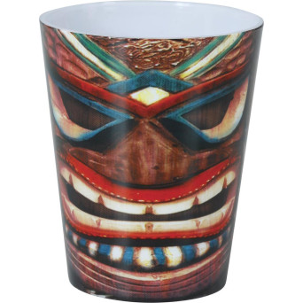 Vaso Chupito de Tótem Hawaiano 3 Unidades de 5 x 6 Centímetros