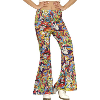 Pantalón de Hippie para Adulto