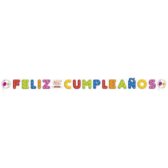 Guirnalda de Feliz Cumpleaños