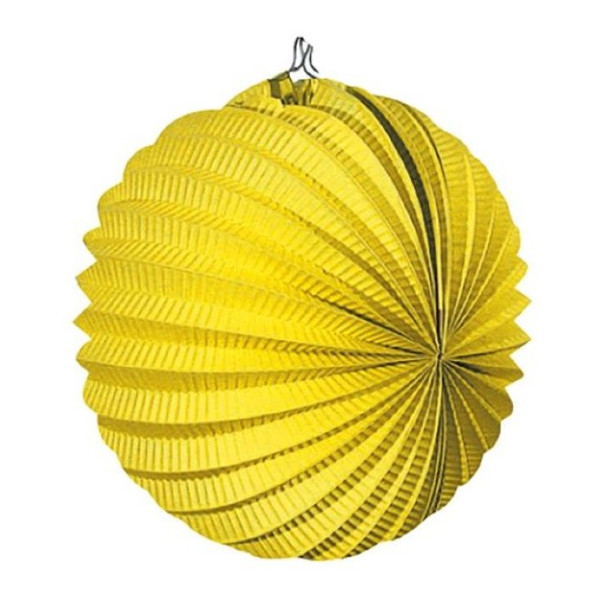 Farol de 22 Centímetros de color Amarillo