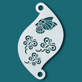 Plantilla de Mariposa para Pintacaras de Superstar