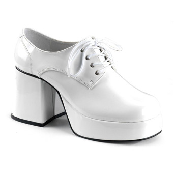 Zapato Jazz-02 de color Blanco de Pleaser para Adulto