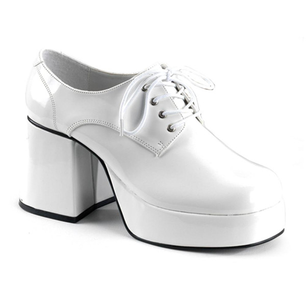 Zapato Jazz-02 de color Blanco de Pleaser para Adulto