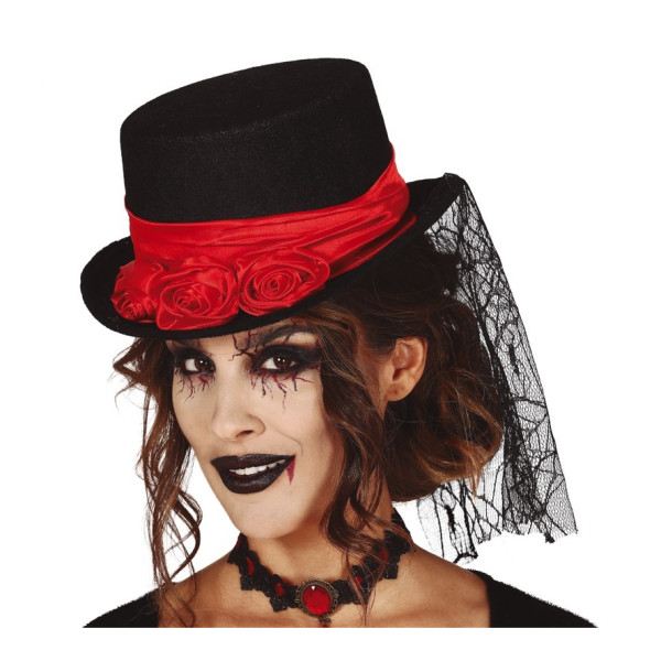 Chistera de Vampira de Fieltro para Adulto