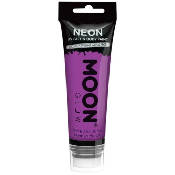Maquillaje Líquido Moon Glow Intense Neón de 75 Mililitros Varios Colores para Cuerpo y Cara