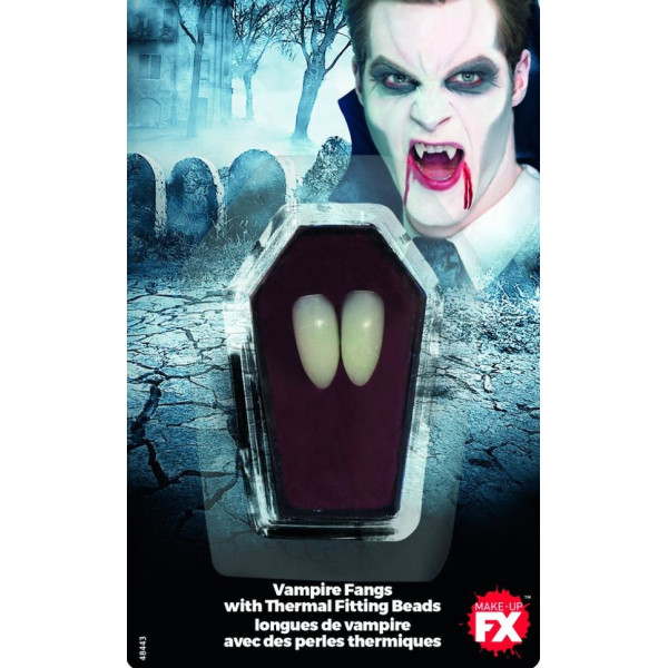 Colmillos de Vampiro de color Blanco para Adulto