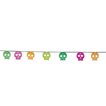Guirnalda de Catrina Neón