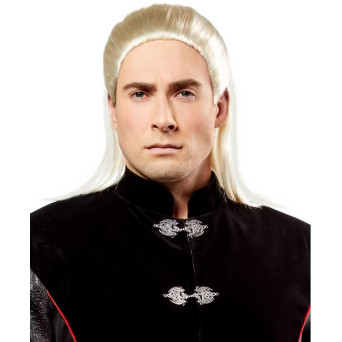 Peluca de Daemon Targaryen para Adulto