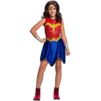 Disfraz de Wonder Woman Clásico de DC Infantil