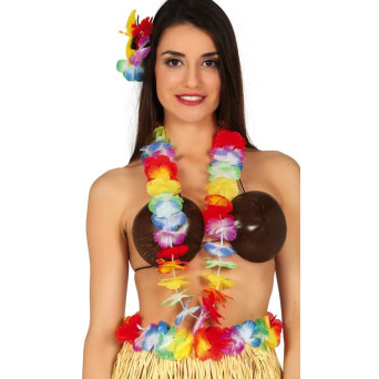 Collar Hawaiano 25 Unidades Multicolor