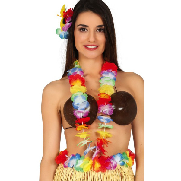 Collar Hawaiano 25 Unidades Multicolor