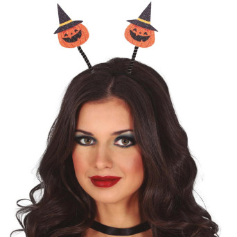 Diadema de Calabaza con Sombrero