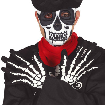 Guantes de Esqueleto de 25 Centímetros para Adulto