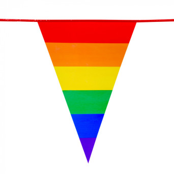 Guirnalda de Banderines de Rainbow de 8 Metros