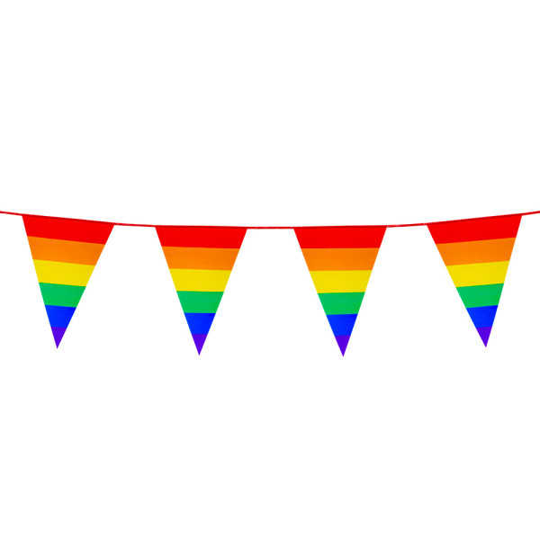 Guirnalda de Banderines de Rainbow de 10 Metros