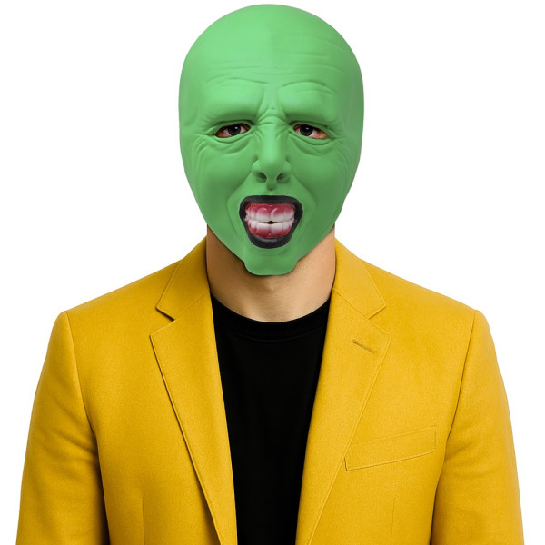 Máscara de Villano de color Verde para Adulto