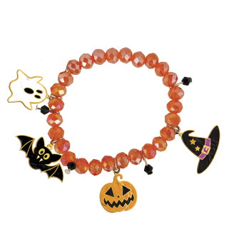 Pulsera de Halloween de color Naranja