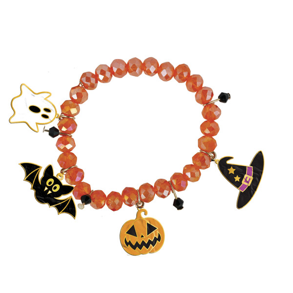 Pulsera de Halloween de color Naranja